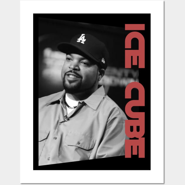 ice cube oldschool - monochrome style Wall Art by BUBBLEMOON